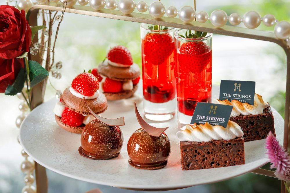 「～Red Luxe～ ストロベリー&ショコラ アフタヌーンティー」イメージ