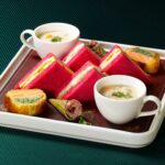 「バックロットカフェ」にて販売する「クリスマスアフタヌーンティー」税込み7,500円