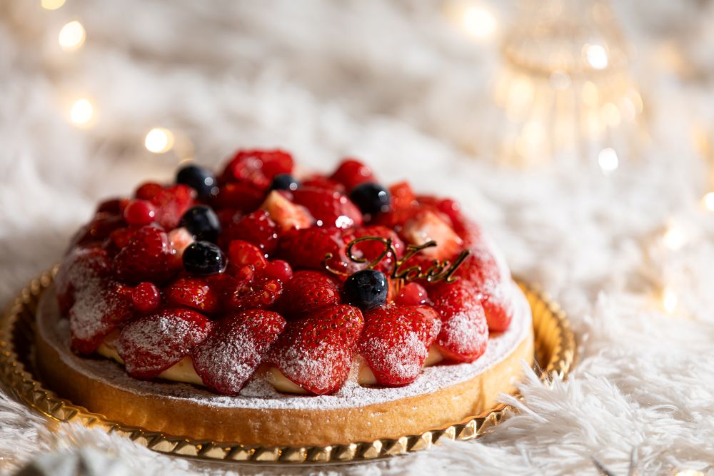 「イチゴベリークリスマスタルト」税込み7,000円（ペーパーバック代含む）