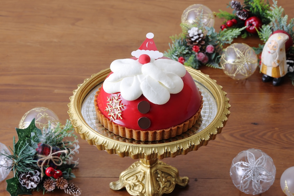 「シーキューブTIRAMISÙ」の「いちごのサンタドーム」税込み3,800円