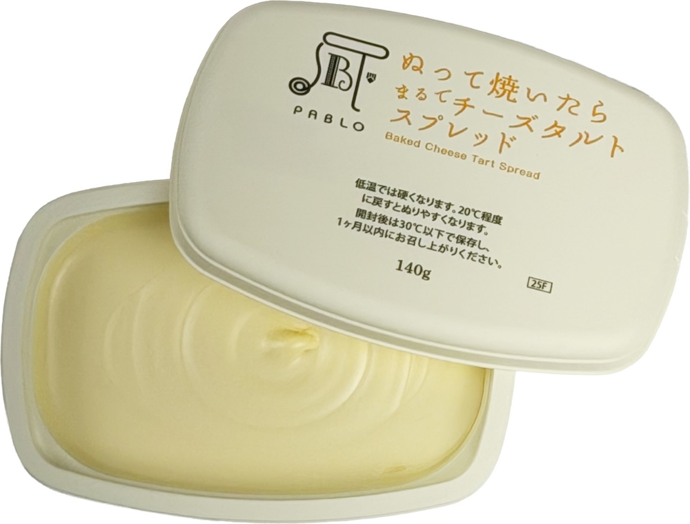 「パブロ監修『ぬって焼いたらまるでチーズタルト スプレッド』」イメージ