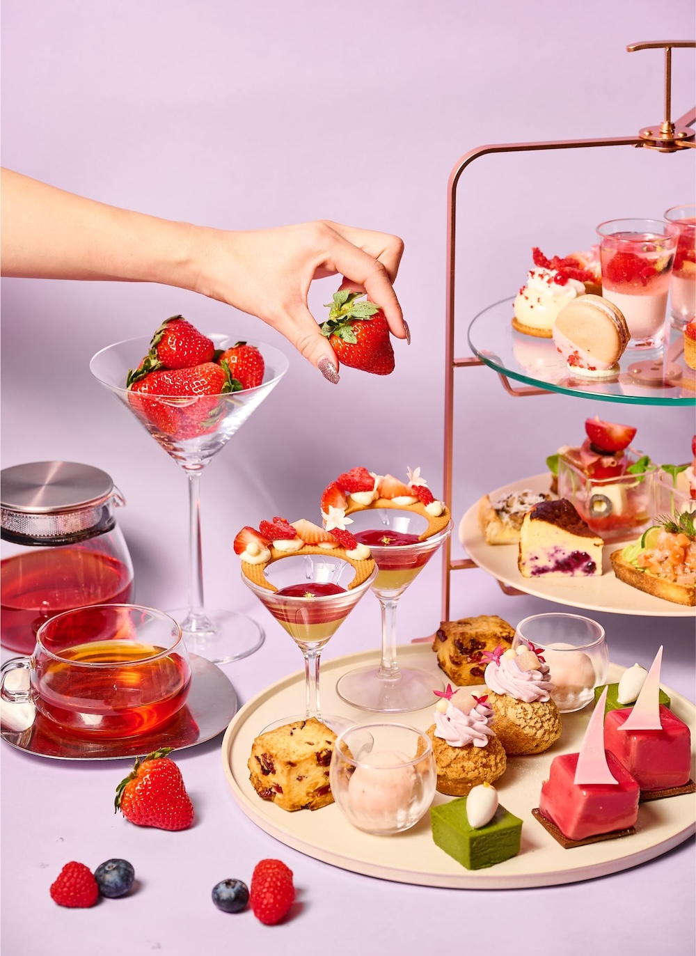 「VERY BERRY AFTERNOON TEA」イメージ
