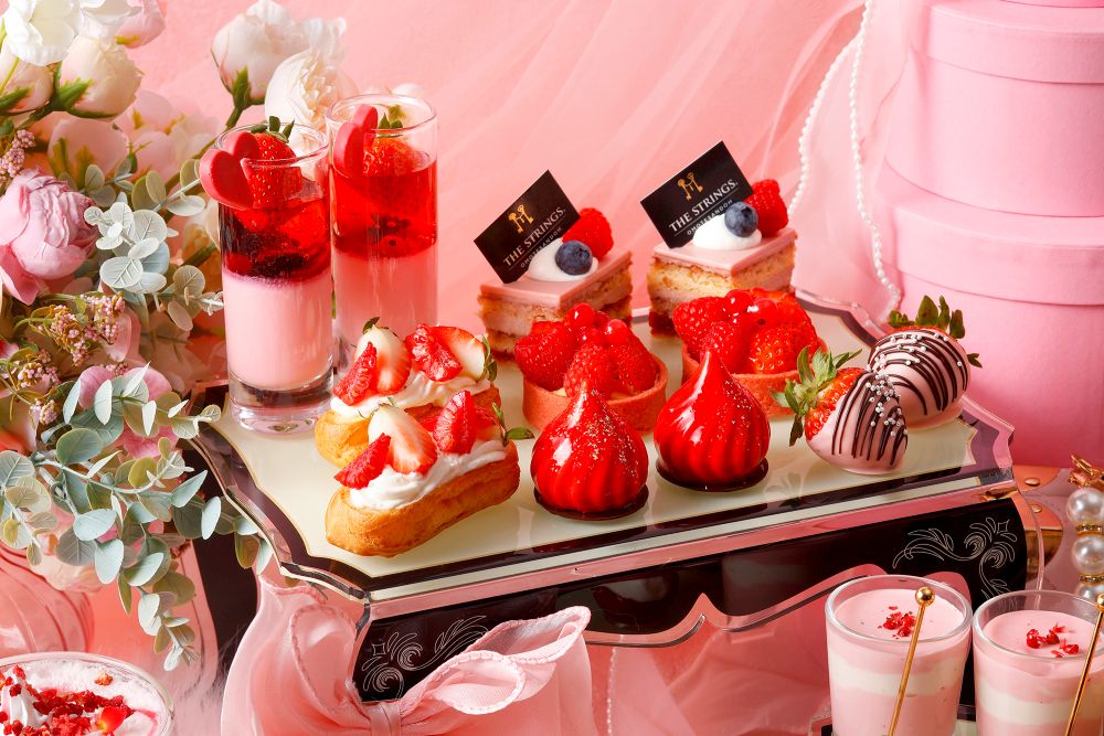 「ストロベリーブルーム アフタヌーンティー」イメージ