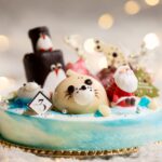 50台限定の「イチゴ・ド・ノエル ガトーシャンティ～マリンワールド海の中道～」税込み8,000円（ペーパーバック代含む）