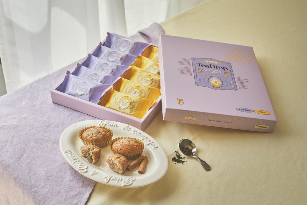 「ティーグレイスケーキ　2種詰合せ（アールグレイ／チャイ）」10個入り・税込み3,456円