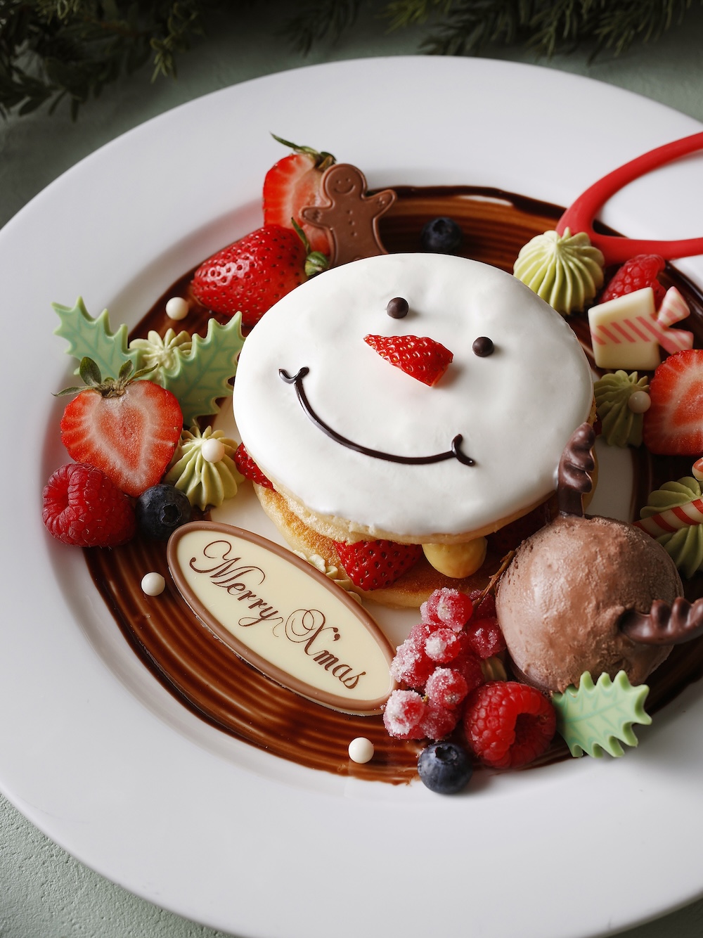 「スノーマンパンケーキ」イメージ