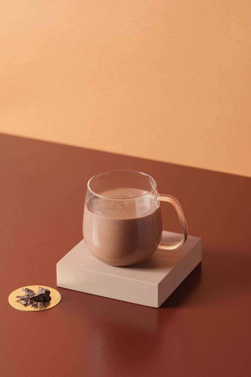 「ホットショコラ（ピスタチオなし）」税込み750円