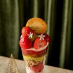 「苺とピスタチオのパルフェ ～ブリアンローズのジュレとともに」税込み1,800円
