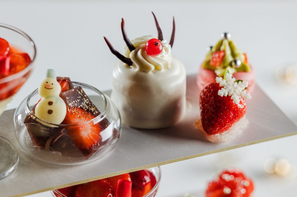「いちごクリスマスアフタヌーンティー～Strawberry Noël～」税込み6,500円から（サービス料含む）