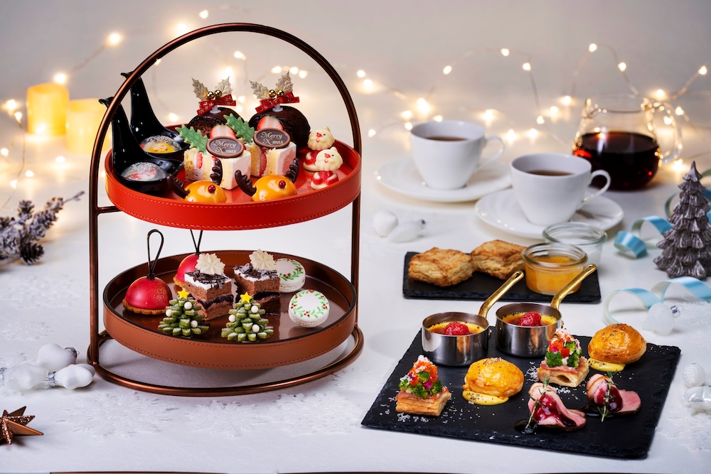 「クリスマスアフタヌーンティー」税込み5,500円(サービス料含む)