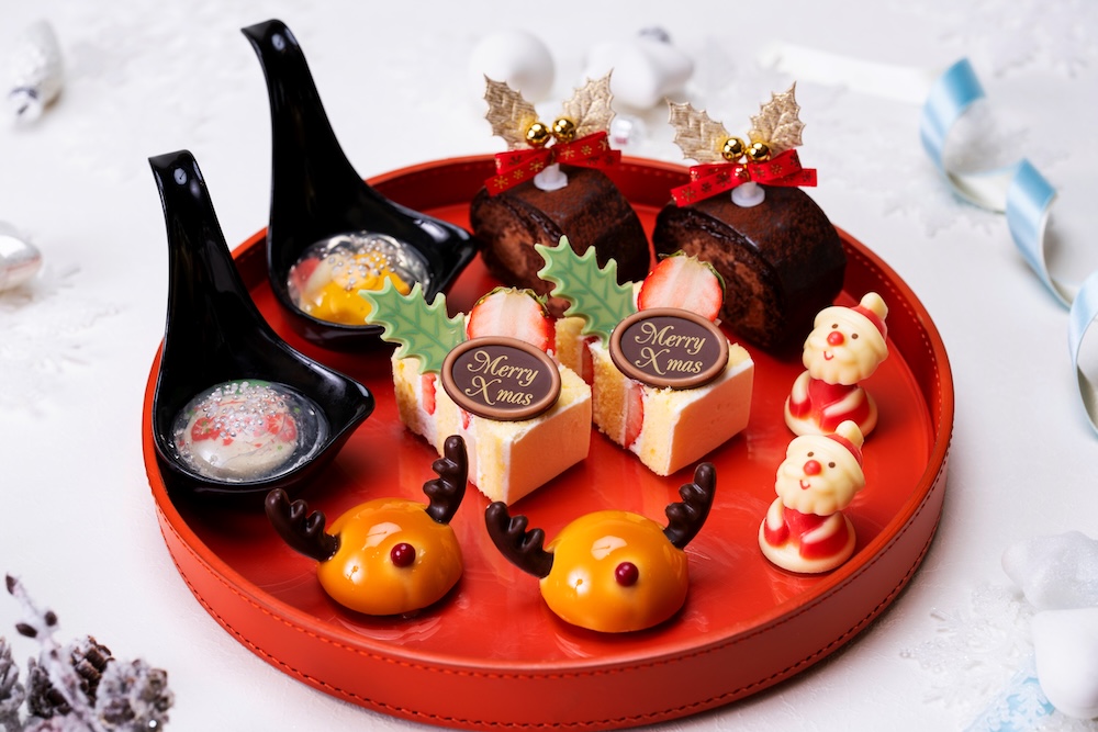 「クリスマスアフタヌーンティー」税込み5,500円(サービス料含む)