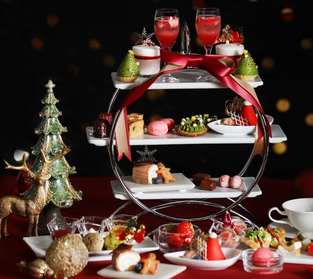各日20食限定「クリスマスアフタヌーンティー」税込み4,598円（サービス料含む）