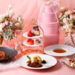 「ミニアフタヌーンティー付きコース」ランチ・税込み5,800円、ディナー・税込み6,800円(いずれもサービス料含む)