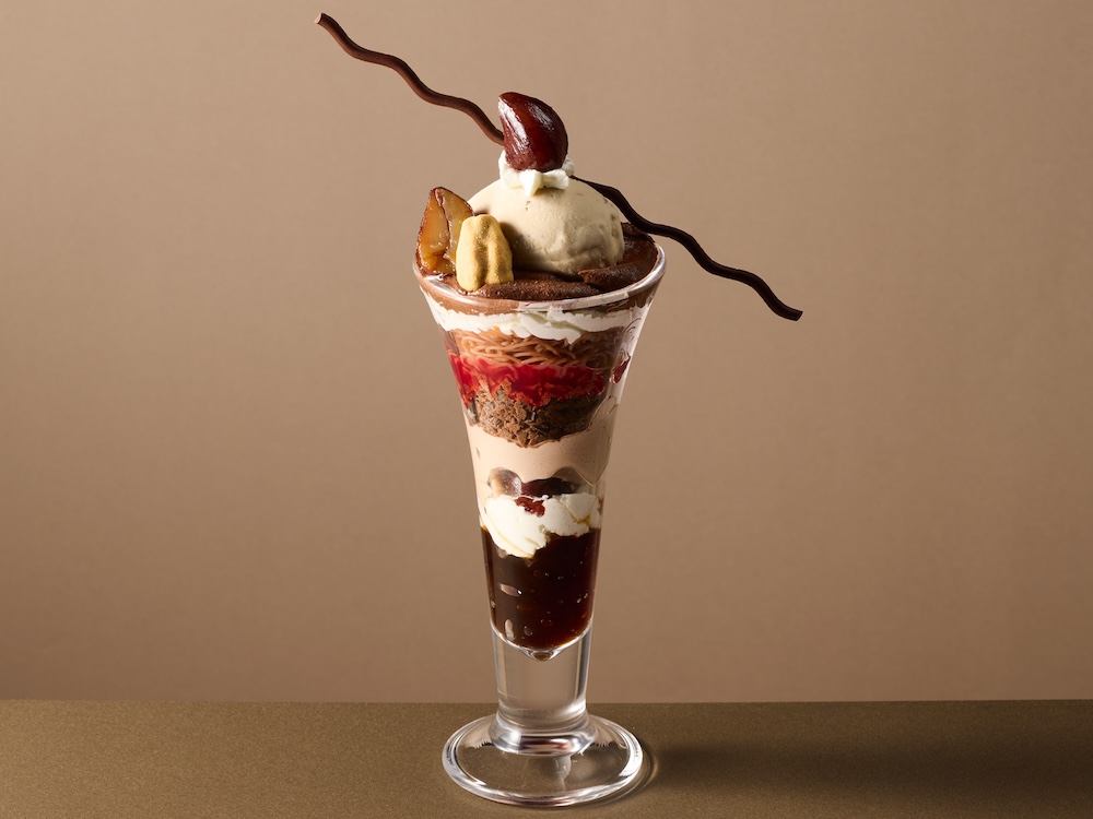 「マロンとショコラのパフェ」税込み1,265円