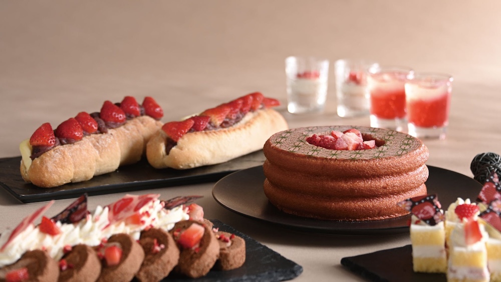 「いちごブッフェ～和庭園～」イメージ