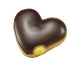 「チョコ カスタード ハート」テイクアウト・税込み291円、イートイン・税込み297円