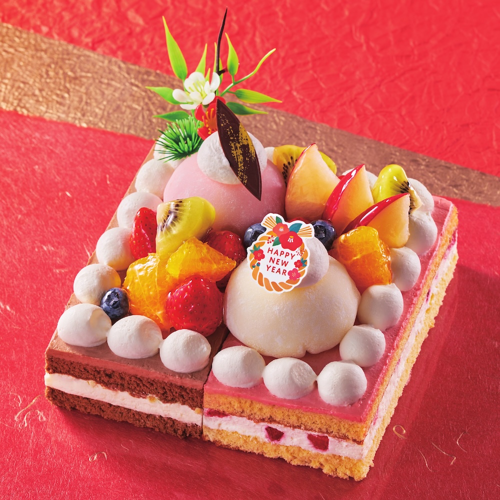 「2つの味が楽しめるスイーツパレードデコレーション」税込み4,860円