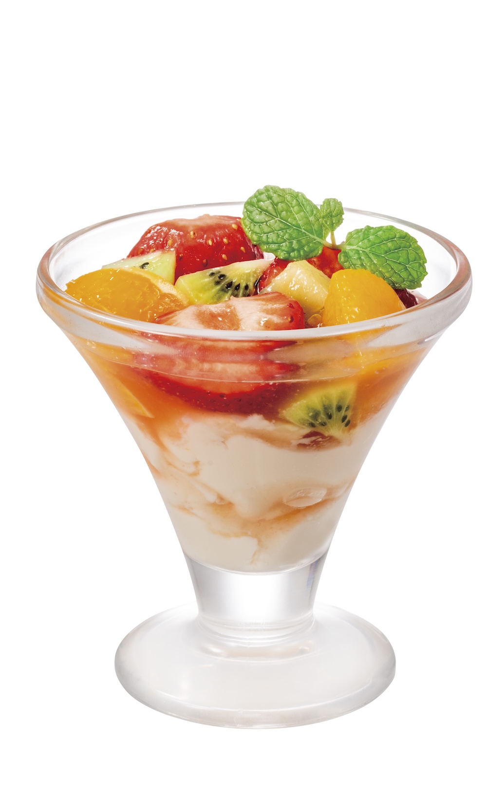 「マチェドニアパンナコッタ～あまおう」税込み814円