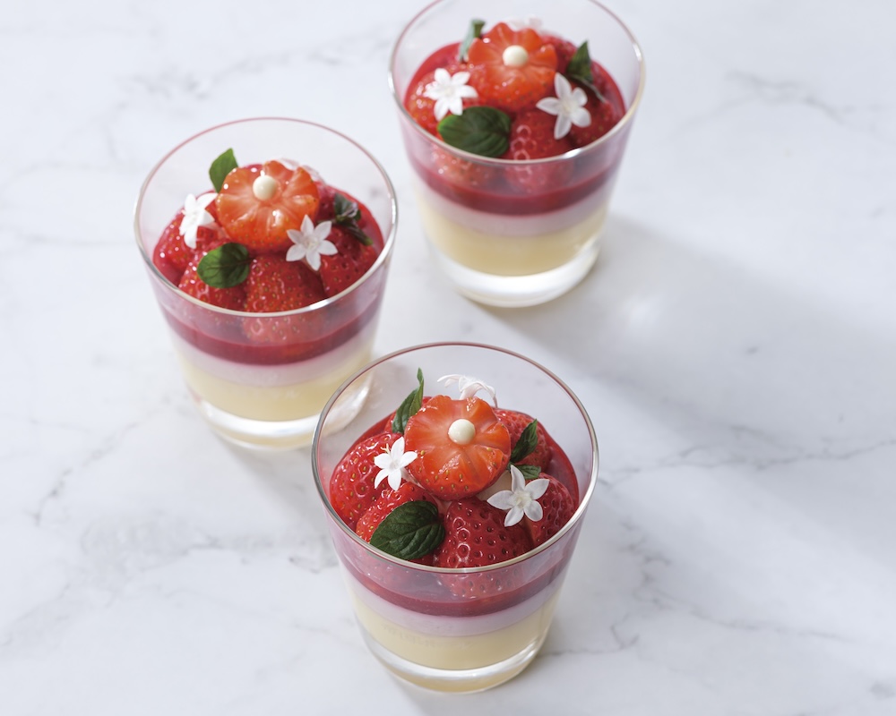 「苺のカスタードプディング」税込み1,836円