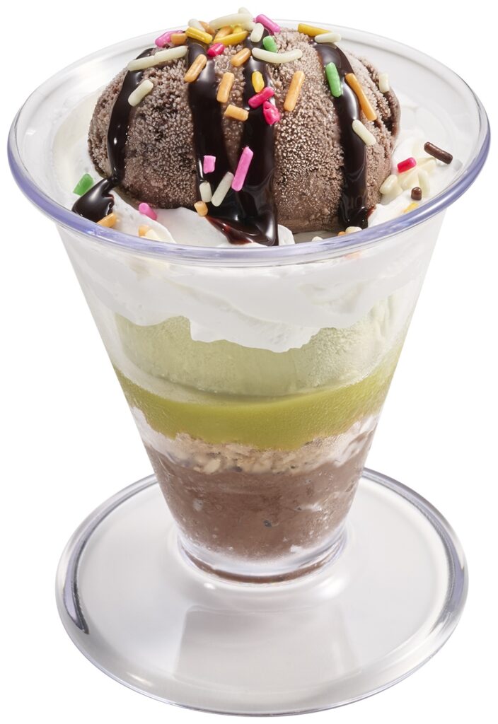 「ドバイチョコ風サクッとパフェ」イメージ
