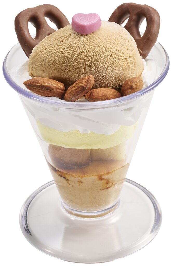 「ミルキーキャラメルナッツパフェ」イメージ