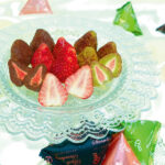 「染み込みスイーツQua(クア)」の「ホワイト・ブラック&抹茶ストロベリー6個入3種セット」