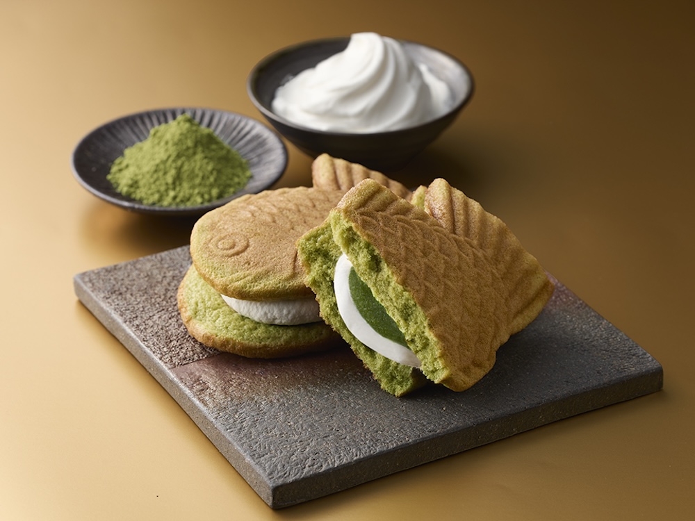 「天空の抹茶・茶たい焼（抹茶ミルク）」イメージ