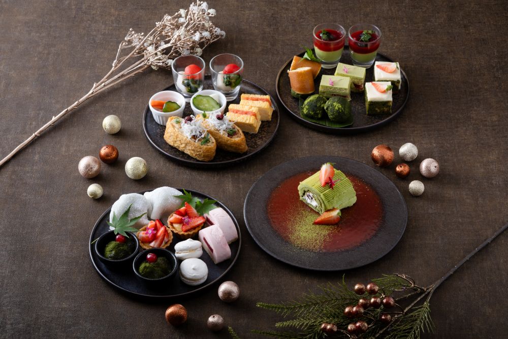 「いちご×ショコラ ハイティー」税込み8,000円~(サービス料含む)