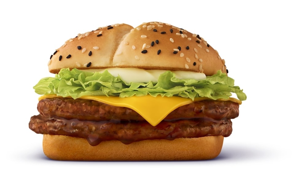 「チーズダブルてりやき」単品・税込み540円〜