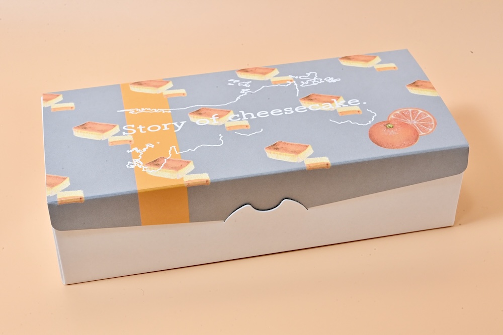 「ブラッドオレンジチーズケーキ」イメージ