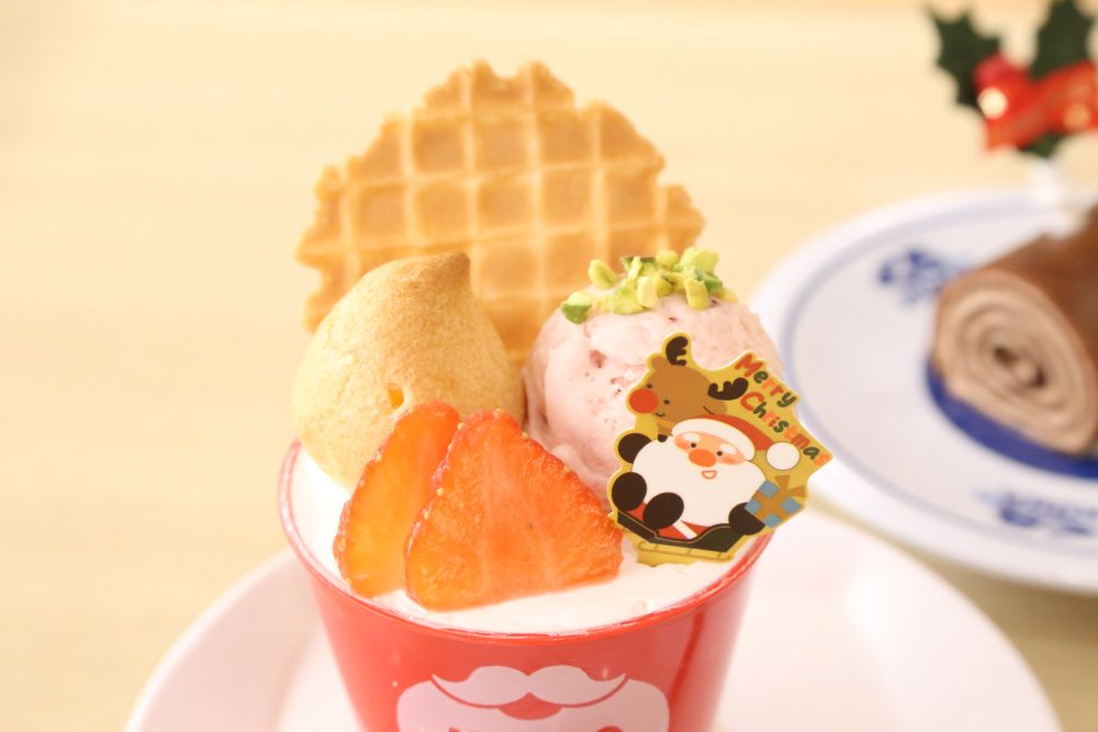 「いちごのショートケーキパフェ」税込み530円