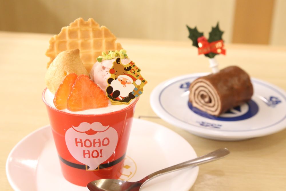 「いちごのショートケーキパフェ」税込み530円