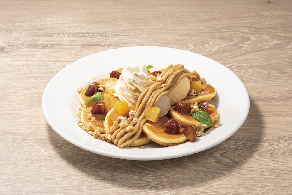 「ガーデンパンケーキ～栗」税込み1,738円