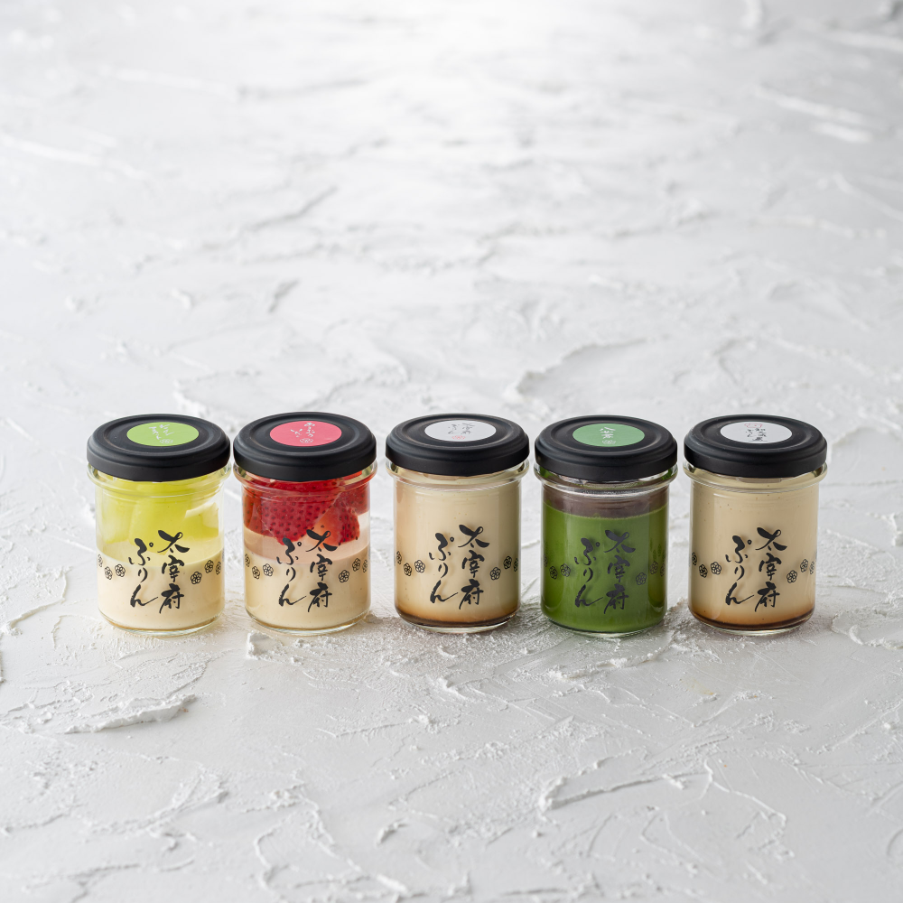 プリン専門店「大宰府ぷりん」各種イメージ