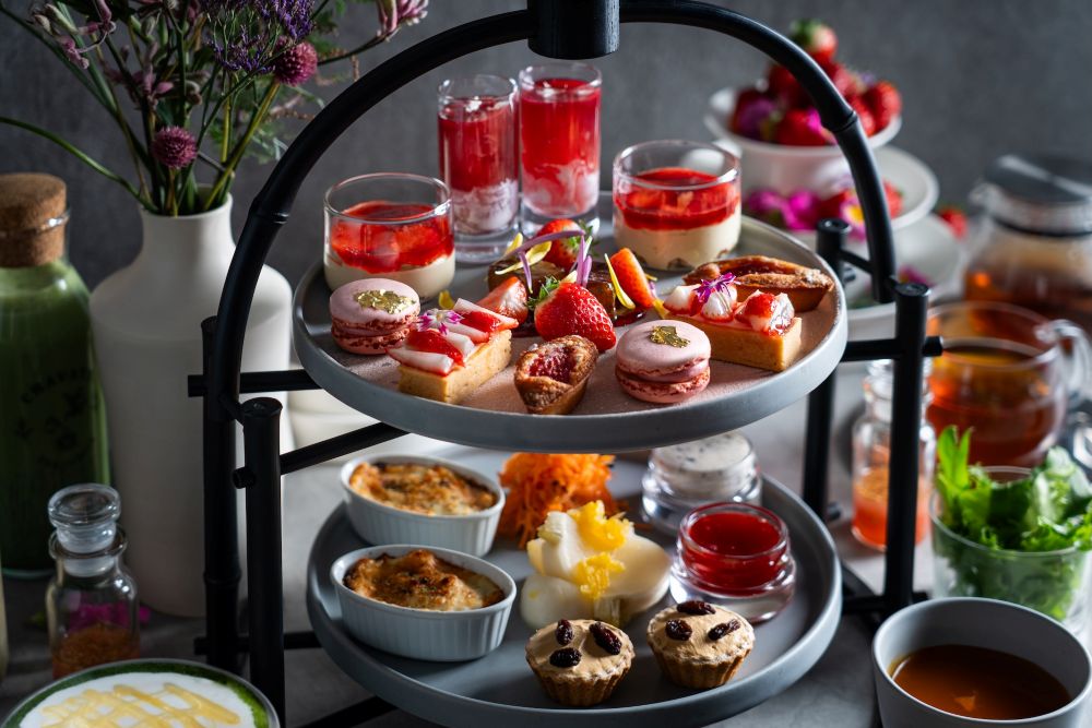 「ストロベリーブリス・アフタヌーンティー」イメージ