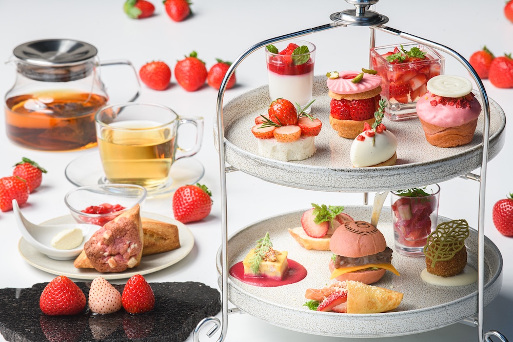 「苺のアフタヌーンティー」イメージ