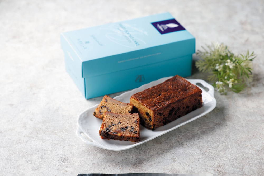 パウンドケーキ「シェ・シバタ×SiBELLE ブランデーフルーツケーキ」イメージ