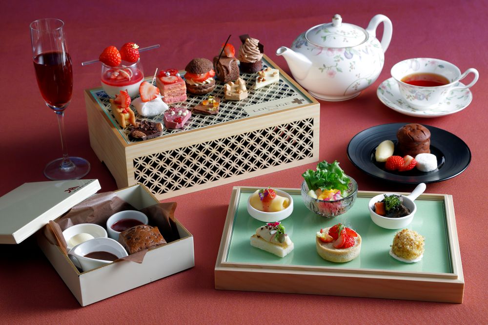 「チョコレート&いちごアフタヌーンティー」イメージ