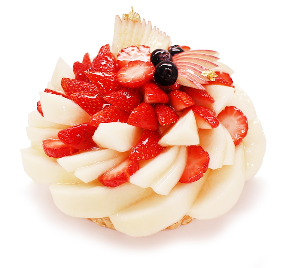 予約限定「新春のケーキ ～いちごと洋梨のケーキ～」イメージ