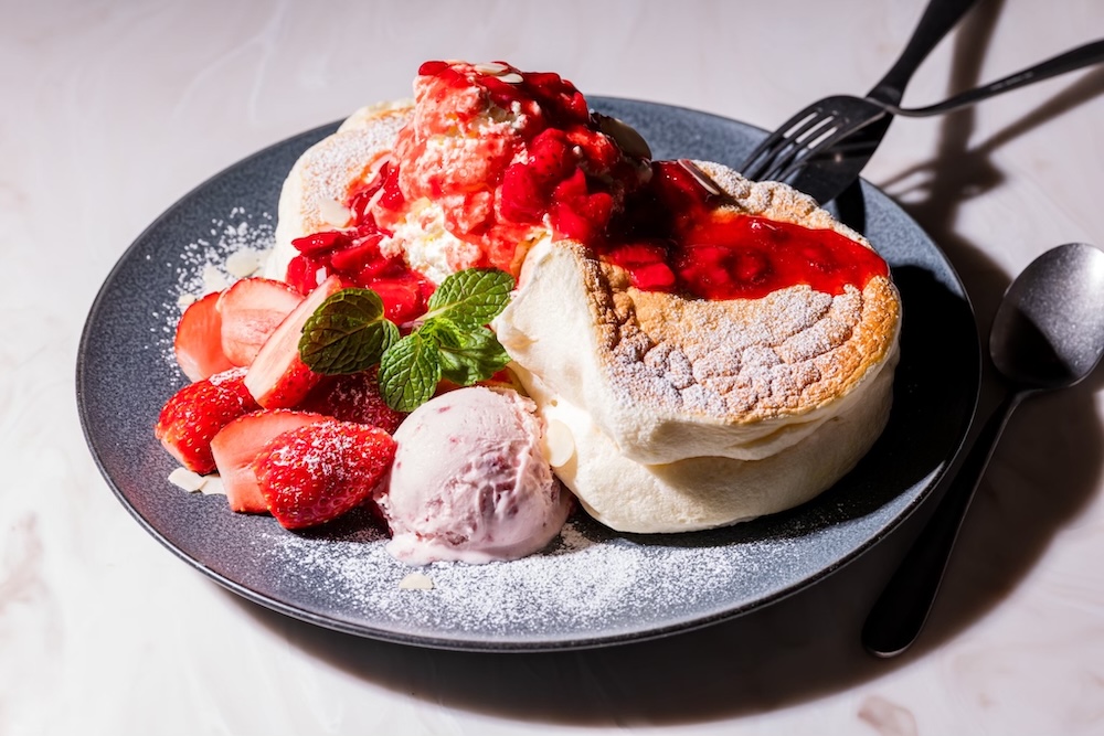 「ふわふわ飲めるパンケーキ」イメージ