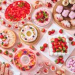 「ストロベリースイーツビュッフェ ～イチゴを堪能する4カ月～」税込み4,000円（サービス料含む）