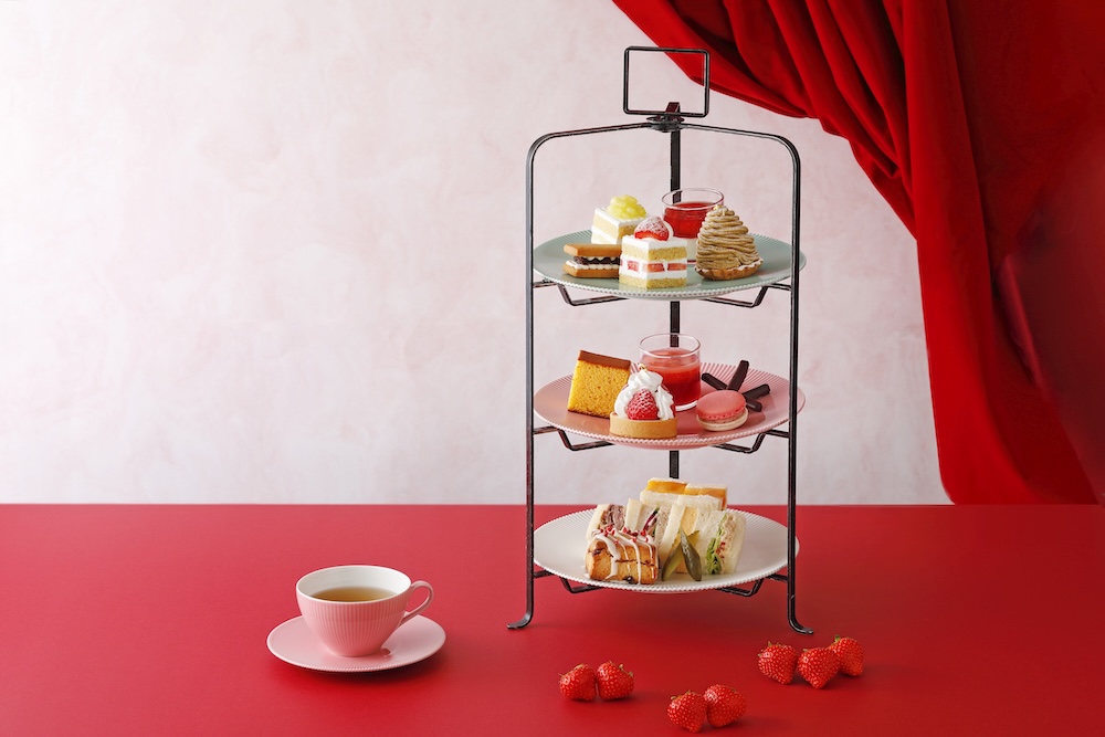 「新アフタヌーンティーセット ~いちご&あまおうスイーツ~」イメージ