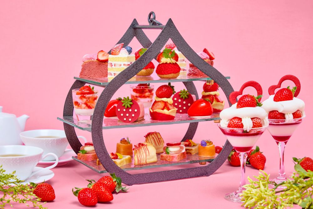 「いちごアフタヌーンティー ～春のいちごパレード！～」イメージ