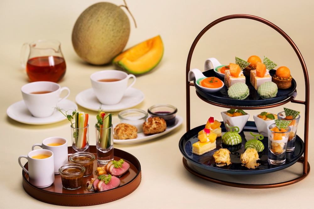 「旬香る、メロンアフタヌーンティー」イメージ