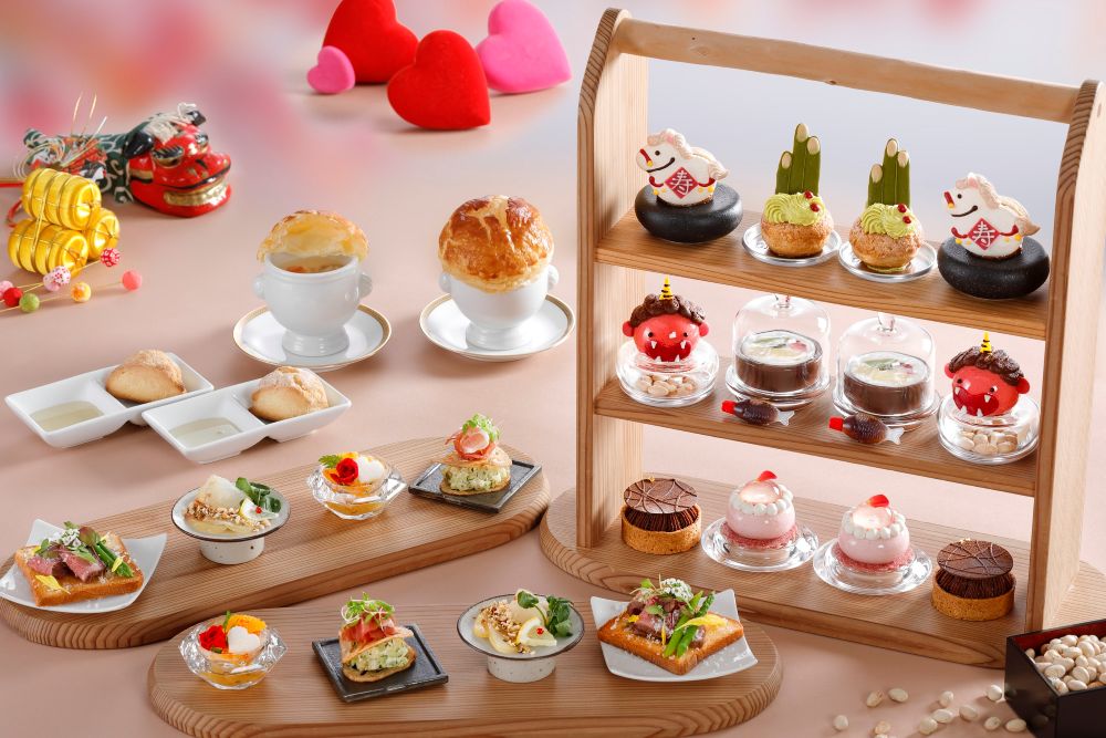 「幸せつなぐ冬のアフタヌーンティー~新春・節分・バレンタイン~」イメージ