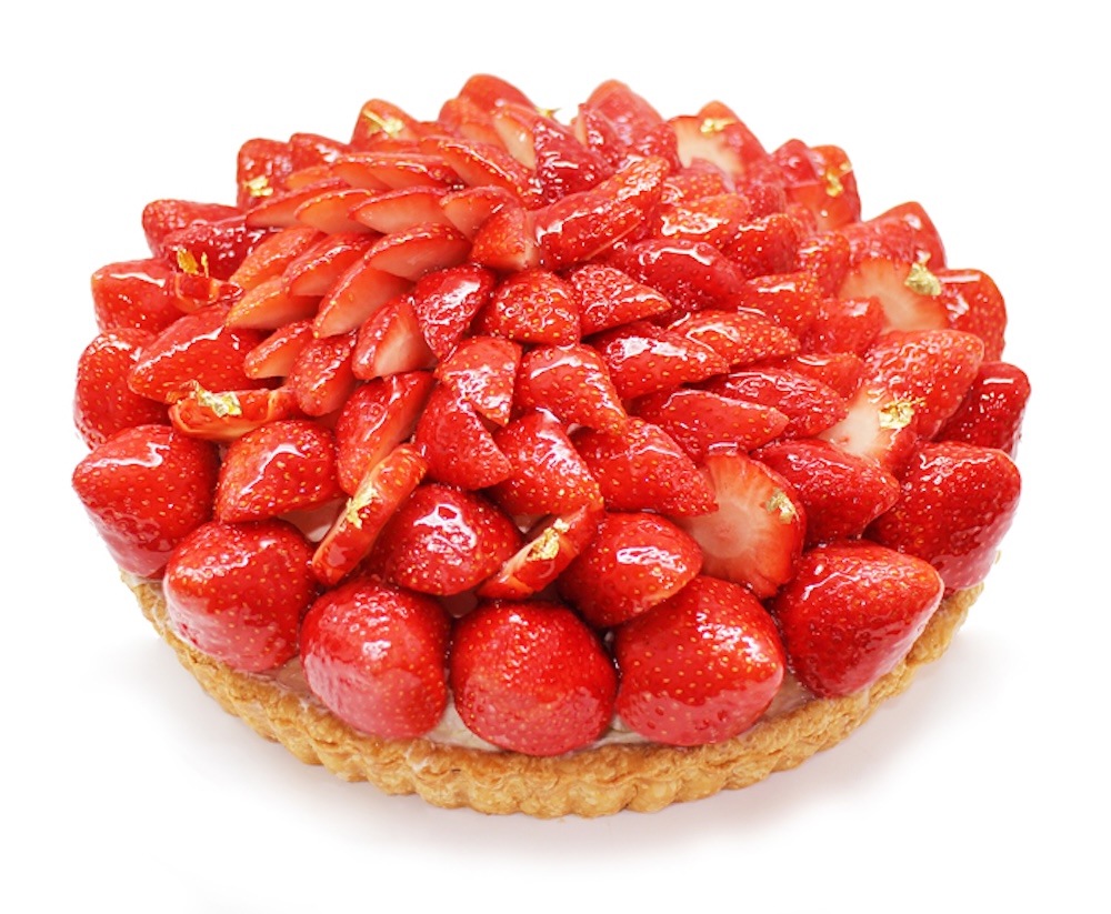 「熊本県産いちご『ゆうべに』のケーキ」イメージ