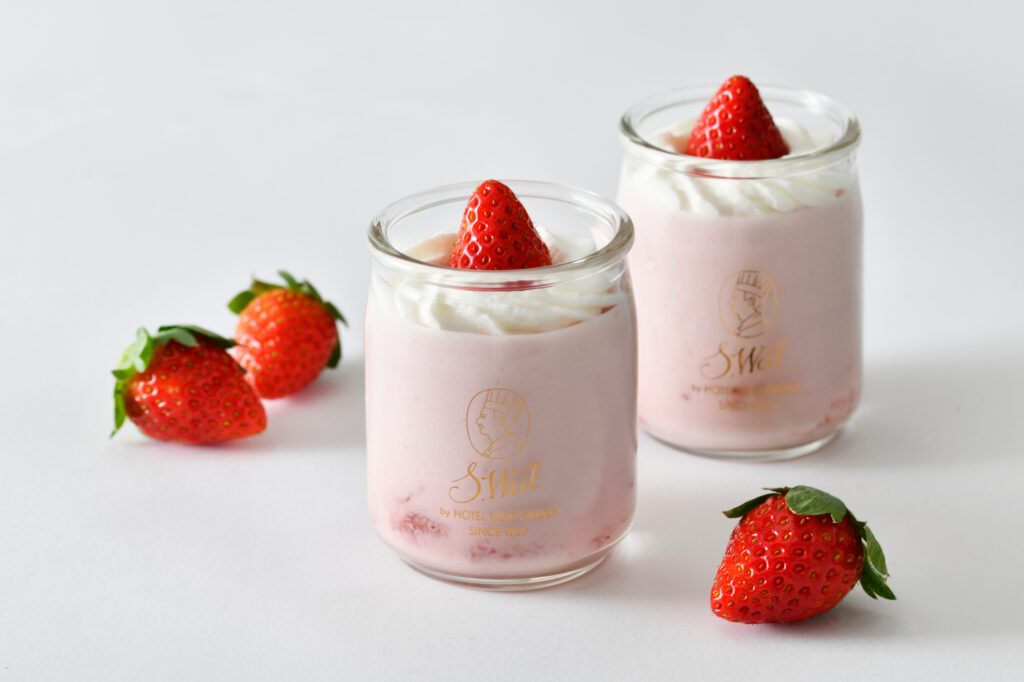 「苺ごろっとババロア」イメージ