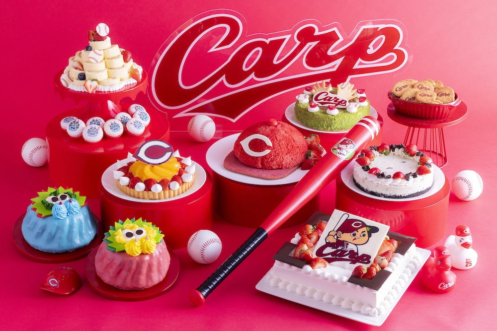 スイーツビュッフェ「ストロベリー・カープ・フェスタ ～カープ×苺　推しの集い～」イメージ
