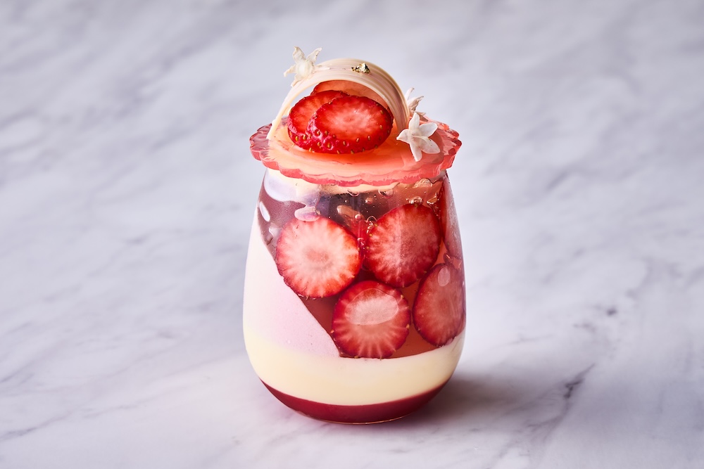 2026年1月6日〜2月28日に販売される「苺のヴェリーヌ」税込み780円