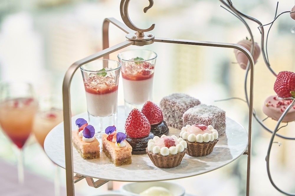 「ストロベリー&チョコレート アフタヌーンティー」イメージ